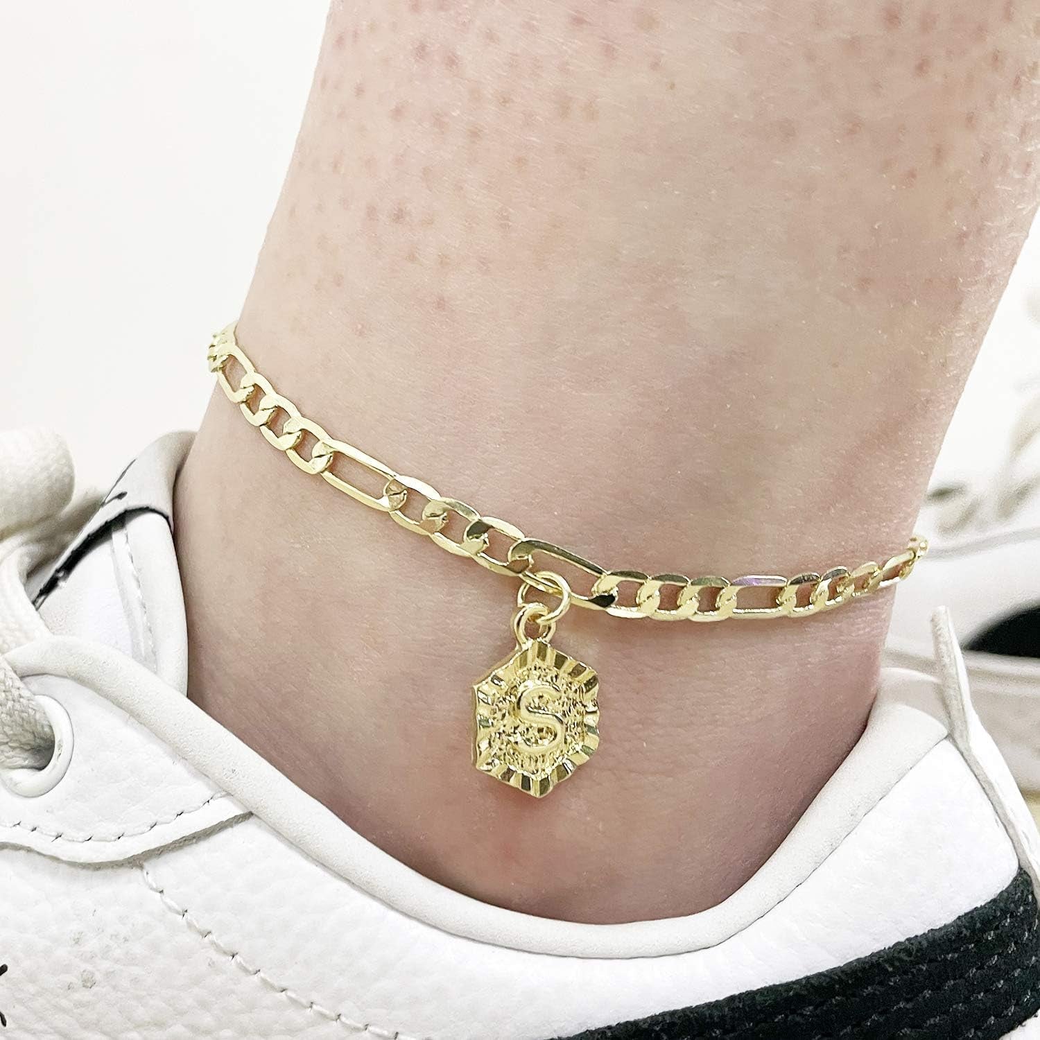 Initial Ankle Chain Anklets Foot Jewelry