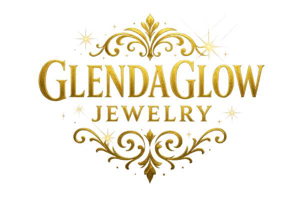 Do another in fancy flashy gold with bold lettering GlendaGlow Jewelry