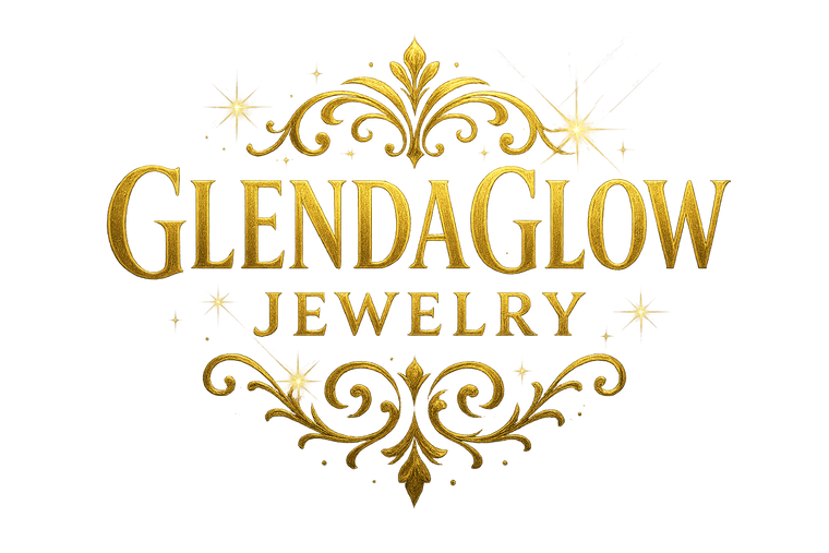Do another in fancy flashy gold with bold lettering GlendaGlow Jewelry